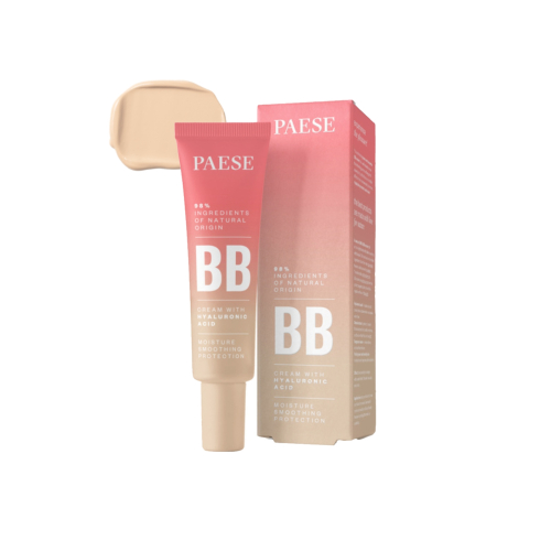 Paese Cosmetics - BB Cream with hyaluronic acid - 01N: Ivory