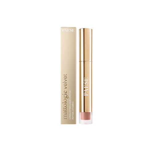 Paese Cosmetics - *Christmas* - Liquid lipstick Mattologie Velvet - 01: Beige Marshmallow