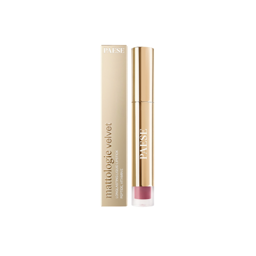 Paese Cosmetics - *Christmas* - Liquid lipstick Mattologie Velvet - 04: Mauve Pink