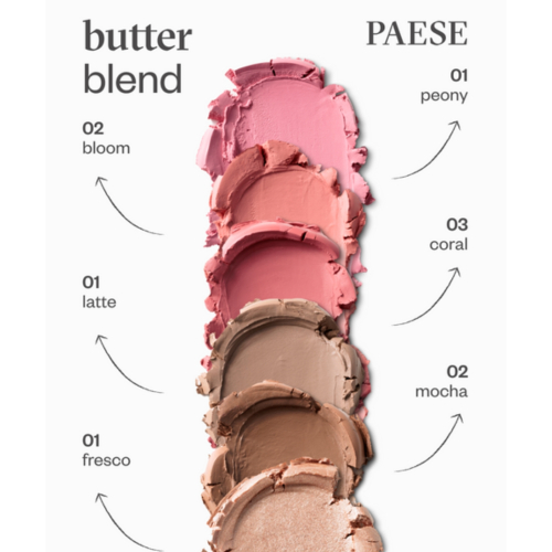 Paese Cosmetics - Blush stick Butter Blend - 02: Bloom