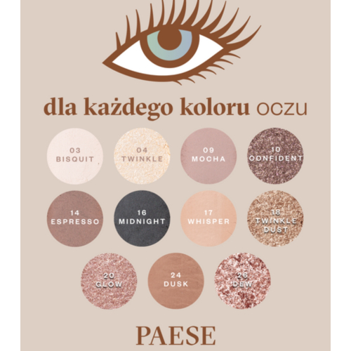 Paese Cosmetics - Eye shadow Eyegasm - 17: Whisper