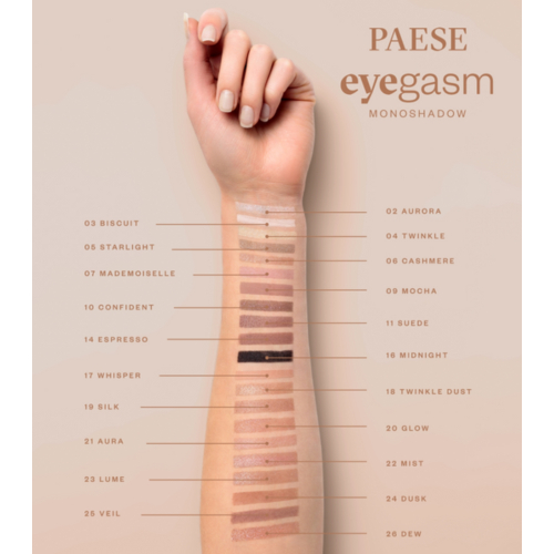Paese Cosmetics - Eyeshadow Eyegasm - 20: Glow