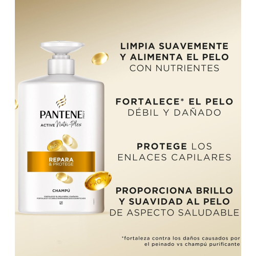Pantene - Shampoo Repairs & Protects - 1L