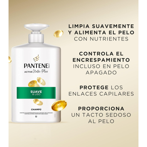 Pantene - *Nutri-Plex* - Smooth & Smooth Shampoo - 1L