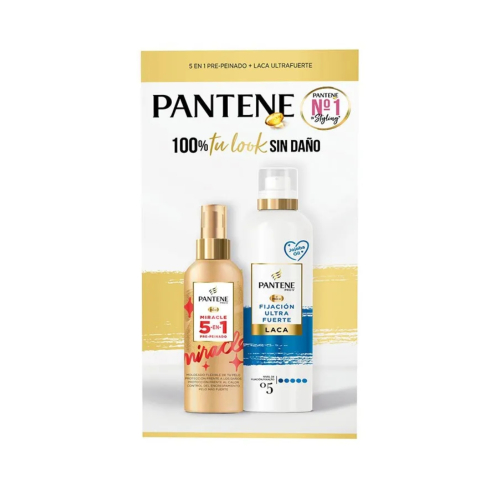 Pantene - 5 in 1 Pack - Pre-styling + Ultra Strong Hairspray