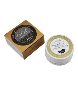 Petitfée - Hydrogel Eye Patches Black Pearl & Gold