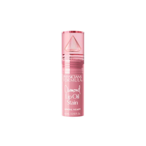 Physicians Formula - *Mineral Wear* - Lip Oil Diamond Stain - Radiant Rose