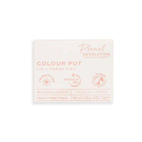Planet Revolution - The Colour Pot Lip and cheek stain - Blushed Cherry