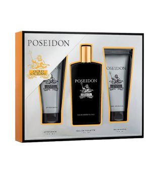 Poseidon - Eau de toilette pack for men - Gold Ocean