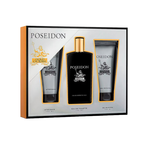Poseidon - Eau de toilette pack for men - Gold Ocean