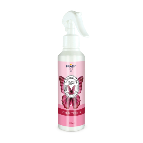 Prady - Home Spray Air Freshener 220ml - Pink Butterfly