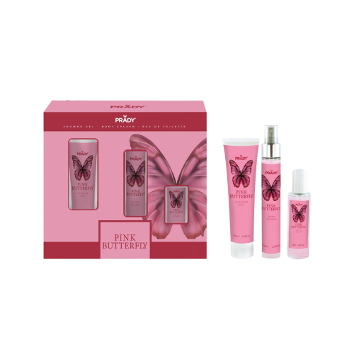 Prady - Body care pack - Pink Butterfly