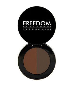 ProArtist Freedom - Powder eyebrow shadow Duo Brow - Auburn