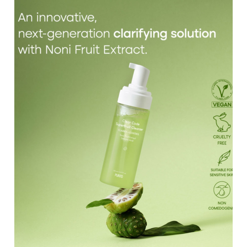 Purito - Facial Cleanser Clear Code Superfruit
