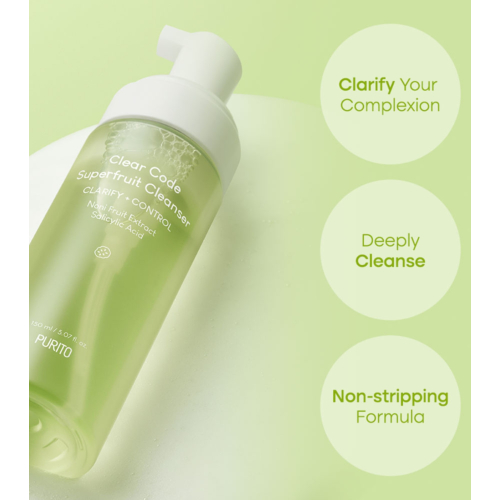 Purito - Facial Cleanser Clear Code Superfruit