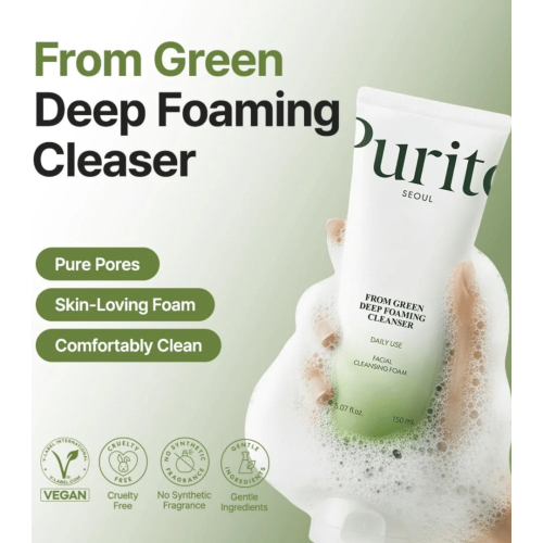 Purito - Gentle facial cleanser From Green
