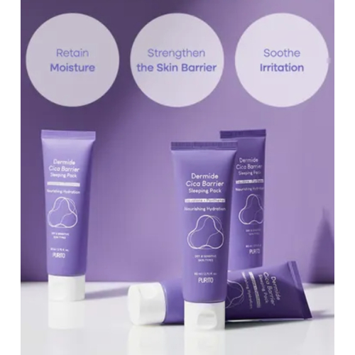 Purito - Night Face Mask Dermide Cica Barrier