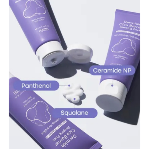 Purito - Night Face Mask Dermide Cica Barrier
