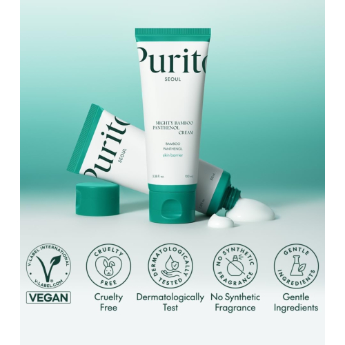 Purito - *Mighty Bamboo* - Facial cream with Panthenol