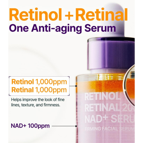Purito - Firming Serum Retinol Retinal 2000 NAD+