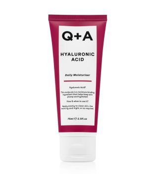 Q+A Skincare - Facial moisturizer with hyaluronic acid