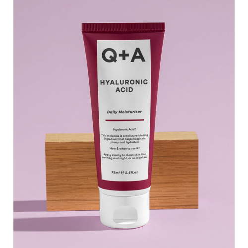 Q+A Skincare - Facial moisturizer with hyaluronic acid