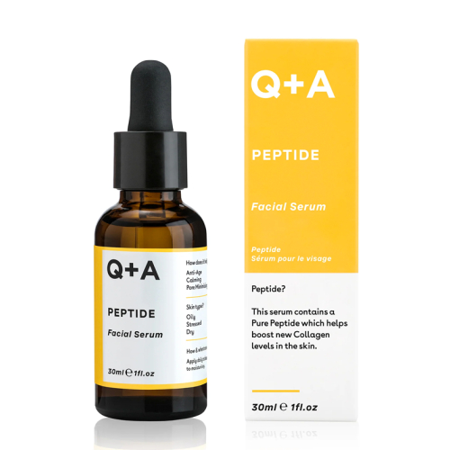 Q+A Skincare - Face serum with peptides