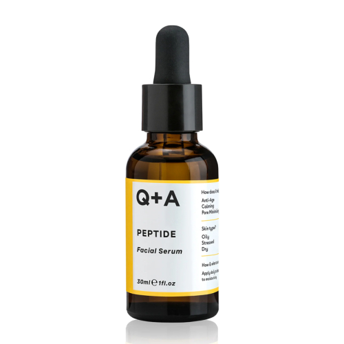 Q+A Skincare - Face serum with peptides