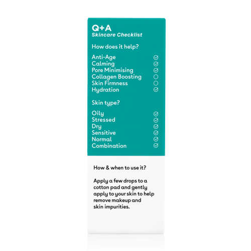 Q+A Skincare - Facial toner with niacinamide