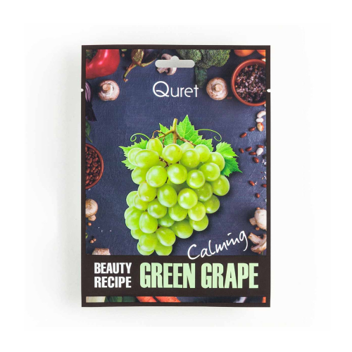 Quret - Soothing Mask Beauty Recipe - Green Grape