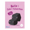 Quret - Hello Friends Mask - Charcoal