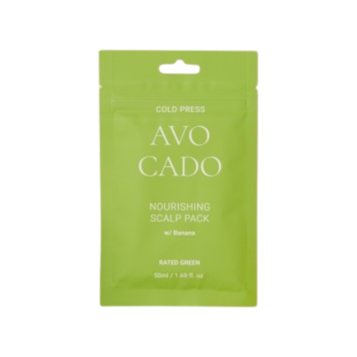 Rated Green - Hydrating Scalp Mask Cold Press 50ml - Avocado