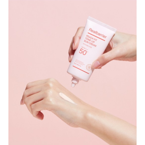 Real Barrier - Sunscreen Peach Fit Tone-up SPF 50 PA++++