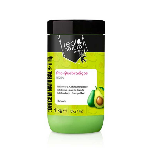 Real Natura - Anti-breakage hair mask with avocado 1kg - Damaged hair