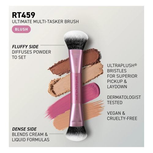 Real Techniques - Double-ended Makeup Brush Ultimate Multi-Tasker