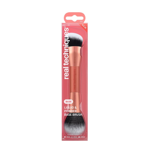 Real Techniques - Double brush for foundation Liquid & Powder - RT272
