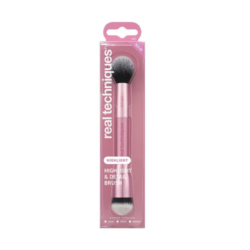 Real Techniques - Double brush for highlighter Highlight & Detail
