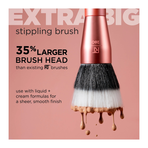 Real Techniques - Foundation Brush Extra Big Stippling Brush - 260