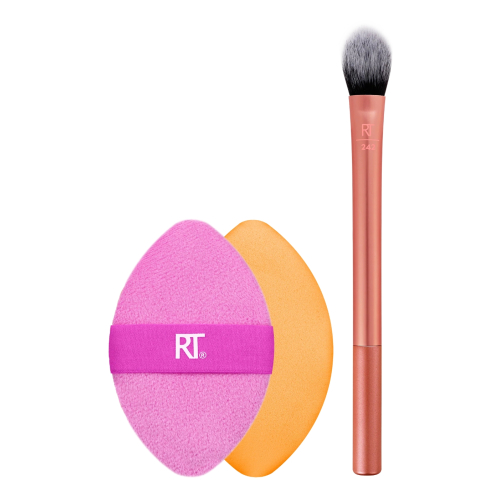 Real Techniques - Brush + sponge duo Precision Perfection