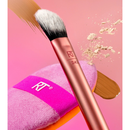 Real Techniques - Brush + sponge duo Precision Perfection