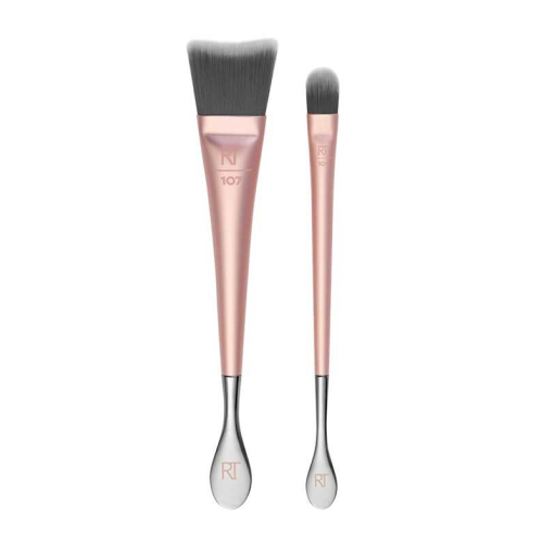 Real Techniques - Face & Eye Brush Duo Skincare Brush Duo - 107 + 109