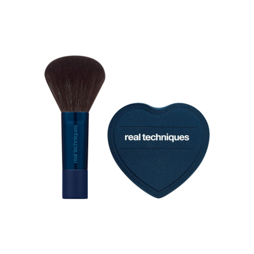 Real Techniques - *Holiday 2026* - Brush set + puff Finishing Act