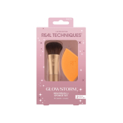 Real Techniques - *Holidays 24* - Mini brush + sponge set Glowstorm