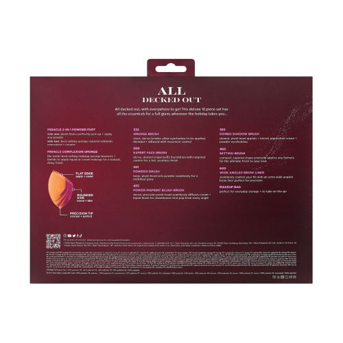 Real Techniques - *Holidays 25* - Brush Set All Decked Out