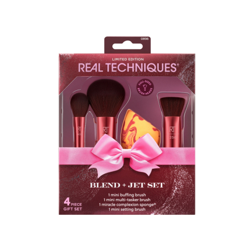 Real Techniques - *Holidays 25* - Brush Set Blend + Jet Set