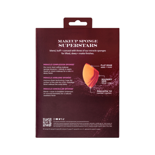 Real Techniques - *Holidays 25* - Superstars Makeup Sponge Set