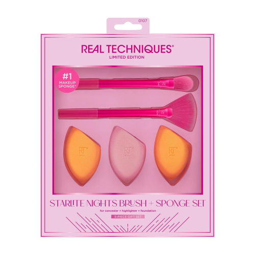 Real Techniques - *Holidays* - Brush set Starlite Nights + Sponges