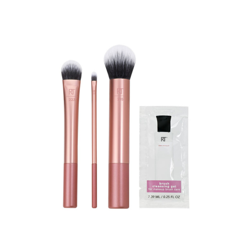 Real Techniques - *Love IRL* - Face brush set with cleanser Perfect Base Kit