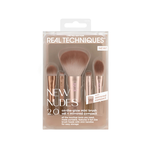 Real Techniques - *New Nude 2.0* - Brush Set On-The-Glow