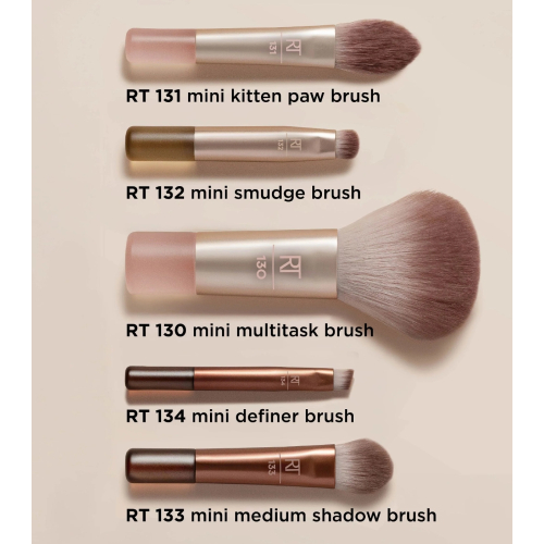 Real Techniques - *New Nude 2.0* - Brush Set On-The-Glow
